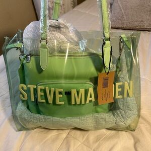Steve Madden clear tote 2-1